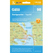 98 Gällö Sverigeserien 1:50 000